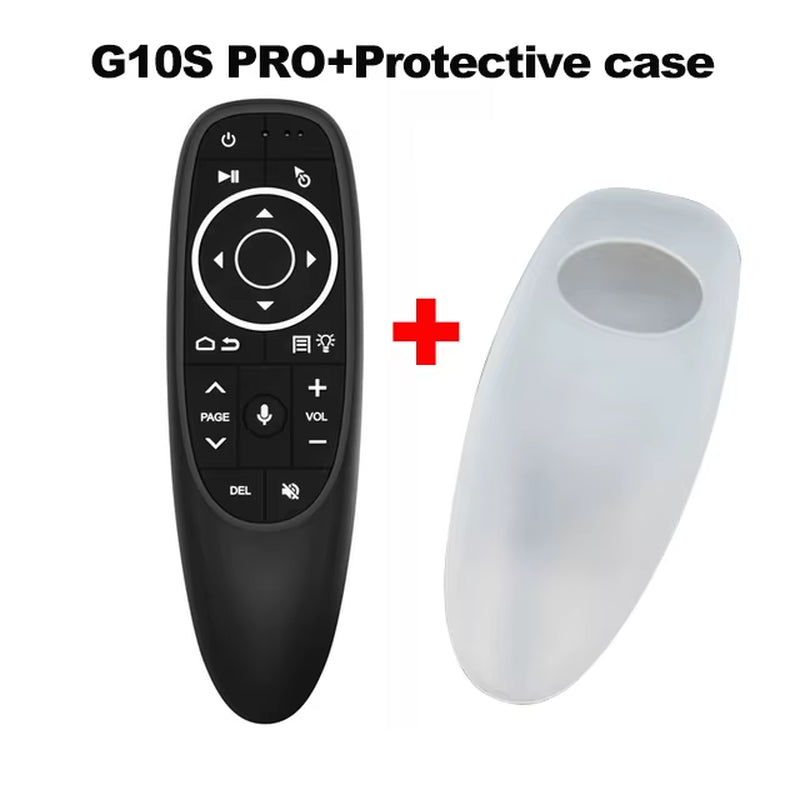 G10 G10S G10SPRO Voice Remote Control 2.4G Wireless Air Mouse Gyroscope IR Learning for Android TV Box X96 Mini X96 Max plus PC