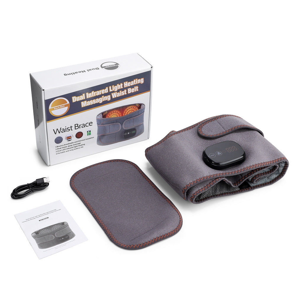 Electric Heating Massage Belt with Temperature Control