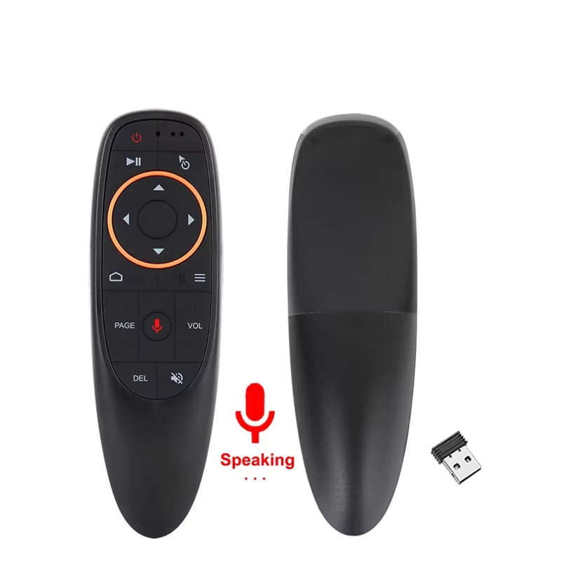 G10 G10S G10SPRO Voice Remote Control 2.4G Wireless Air Mouse Gyroscope IR Learning for Android TV Box X96 Mini X96 Max plus PC