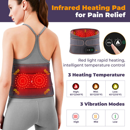 Electric Heating Massage Belt with Temperature Control