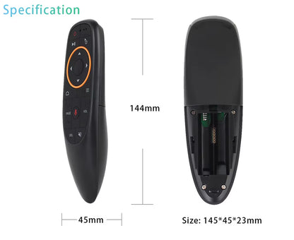 G10 G10S G10SPRO Voice Remote Control 2.4G Wireless Air Mouse Gyroscope IR Learning for Android TV Box X96 Mini X96 Max plus PC
