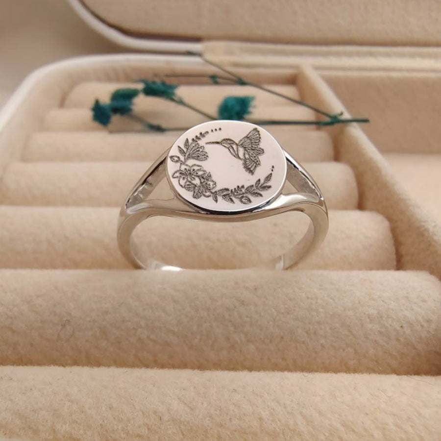 Hot Selling Lingniao Branch Alloy Ring