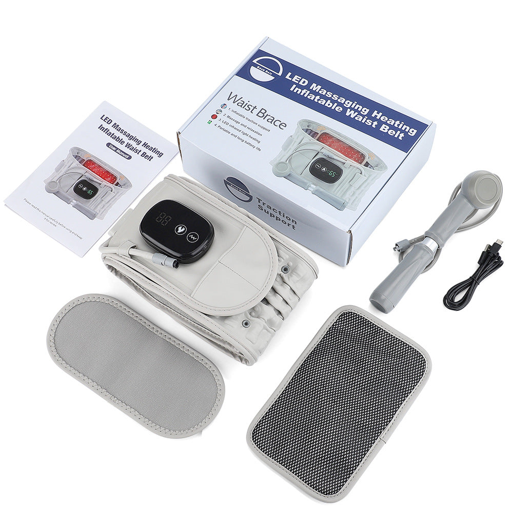 Electric Heating Massage Belt with Temperature Control