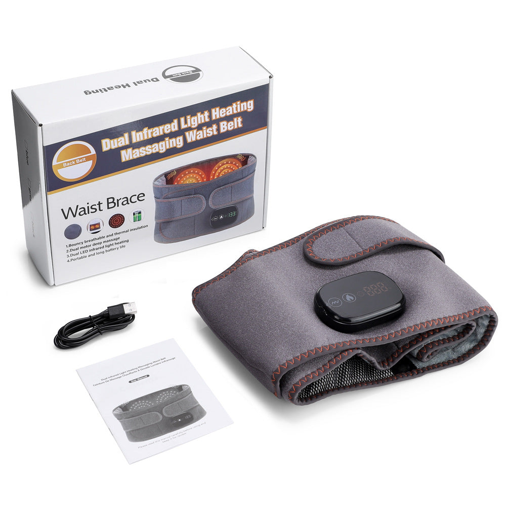 Electric Heating Massage Belt with Temperature Control