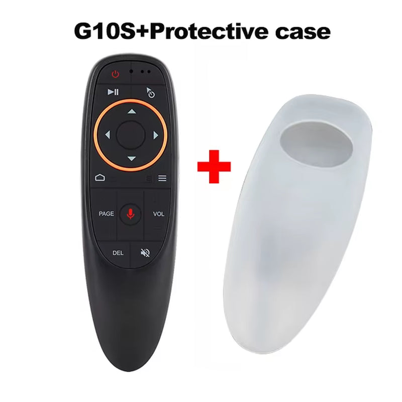 G10 G10S G10SPRO Voice Remote Control 2.4G Wireless Air Mouse Gyroscope IR Learning for Android TV Box X96 Mini X96 Max plus PC